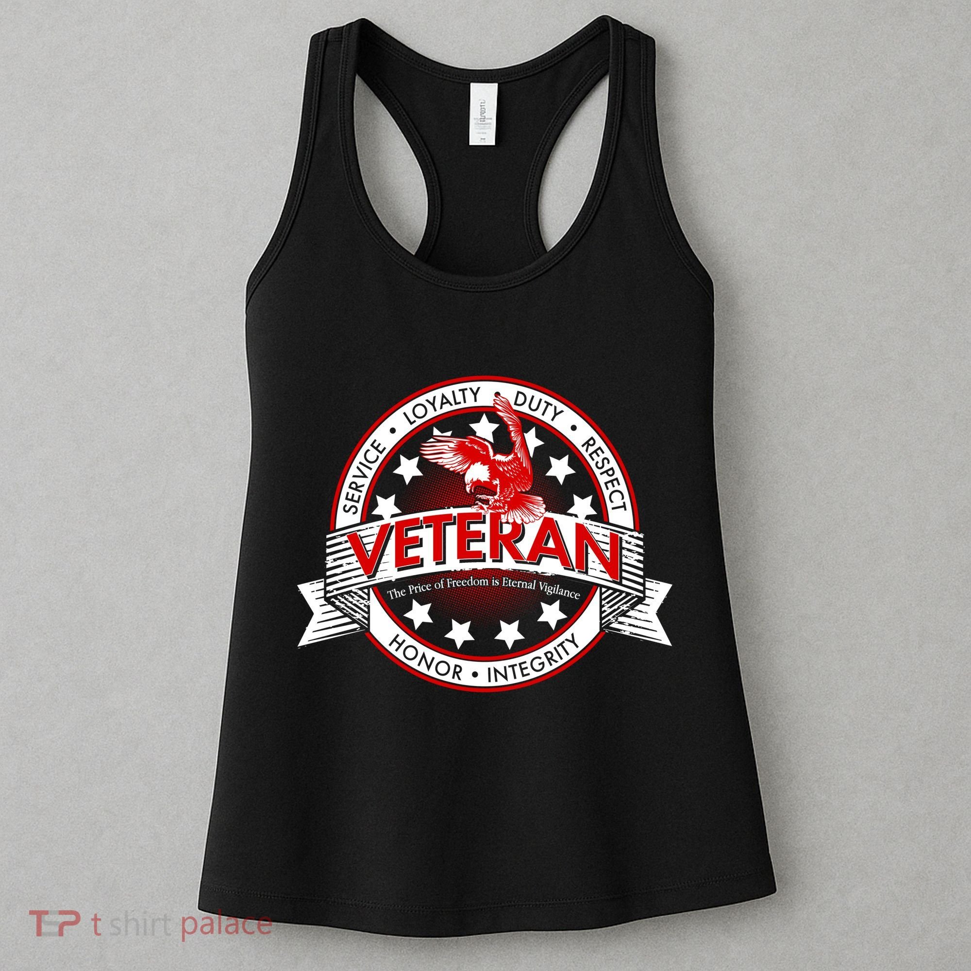 Veteran Price Of Freedom Emblem Women's Tank Top