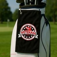 Veteran Price Of Freedom Emblem Golf Towel thumb 2