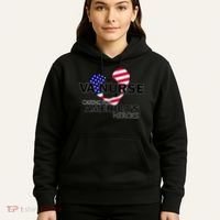 Veteran VA Nurse Caring For America's Heroes Hoodie thumb 5