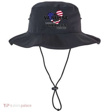 Veteran VA Nurse Caring For America's Heroes Bucket Hat