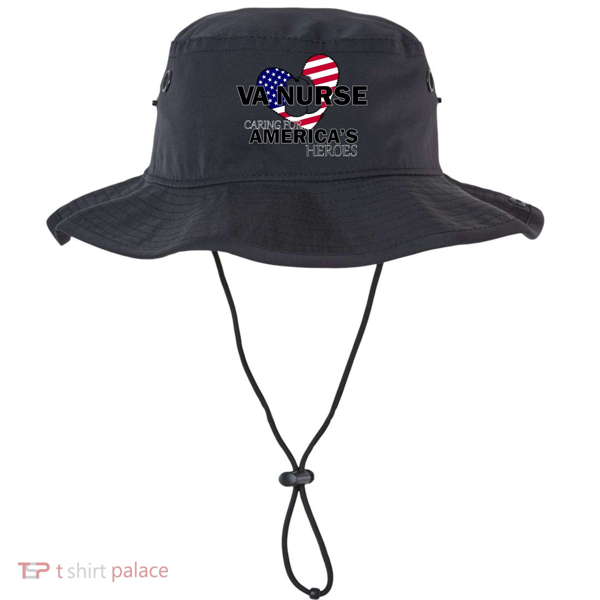 Veteran VA Nurse Caring For America's Heroes Bucket Hat