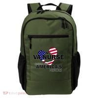 Veteran VA Nurse Caring For America's Heroes Backpack thumb 0