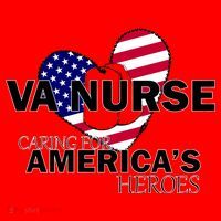 Veteran VA Nurse Caring For America's Heroes Santa Hat thumb 1