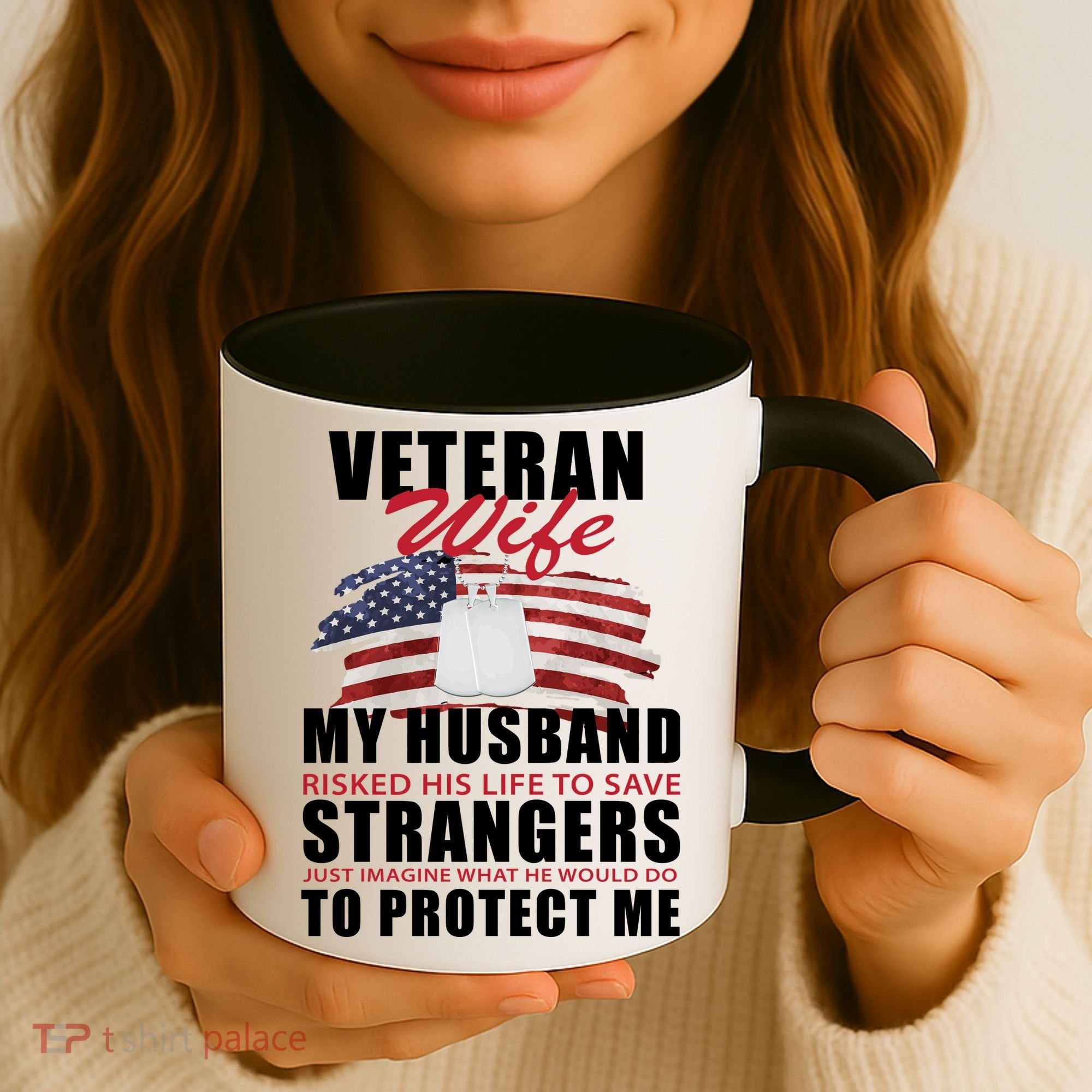 Veteran Wife Coffee Mug