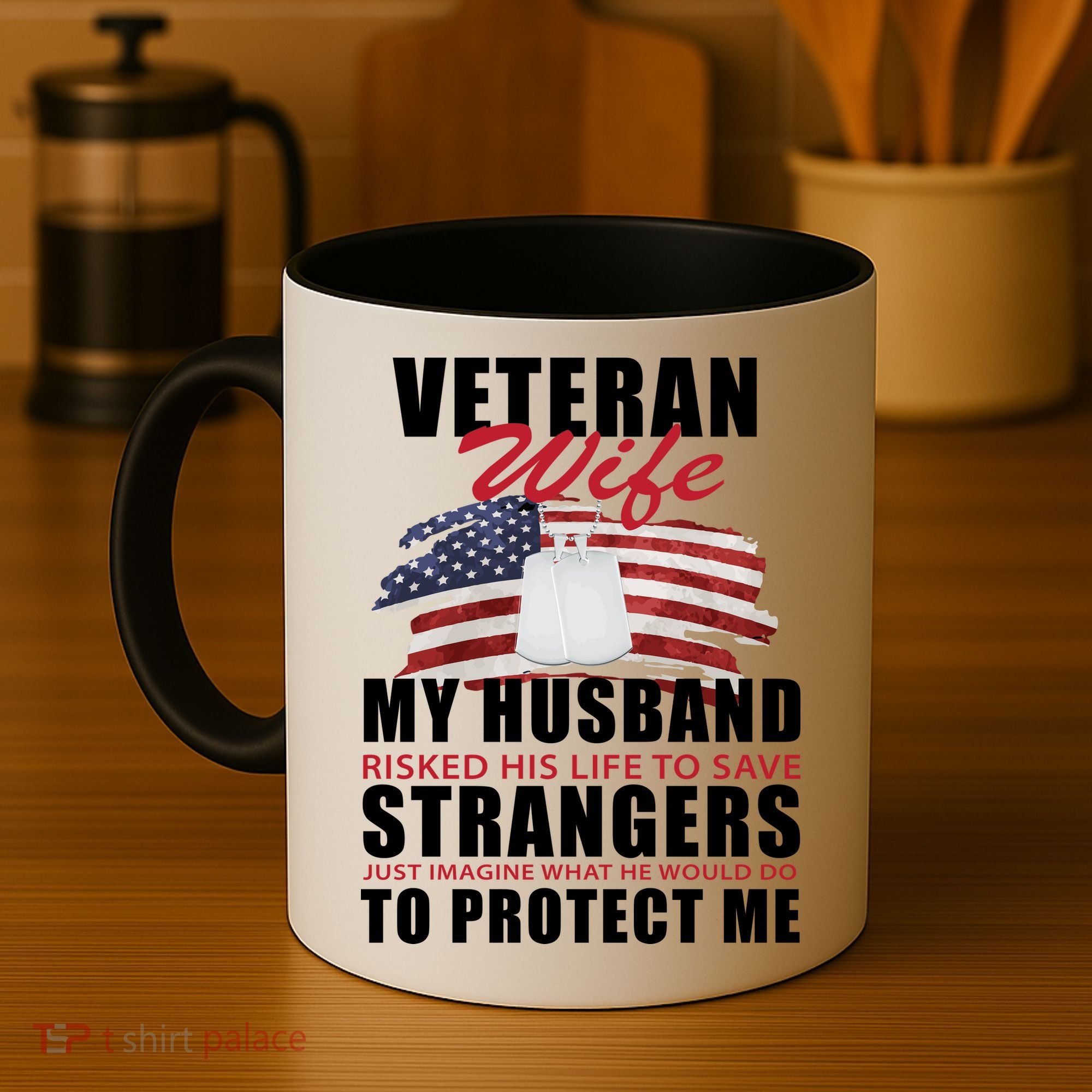 Veteran Wife Coffee Mug
