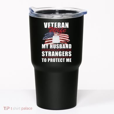 Veteran Wife Tumbler