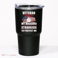 Veteran Wife Tumbler thumb 0