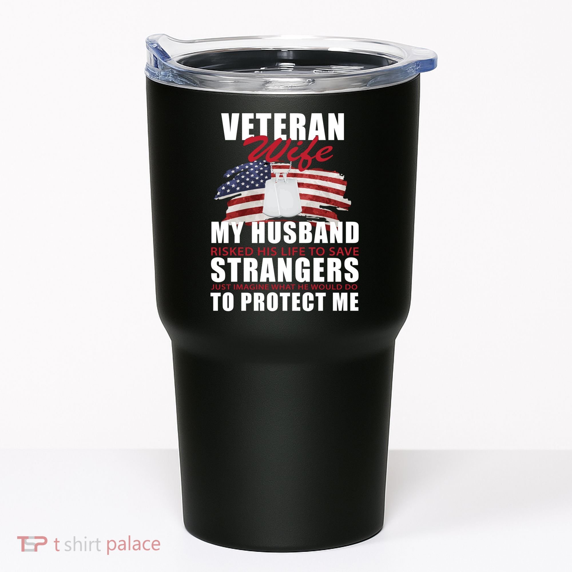 Veteran Wife Tumbler