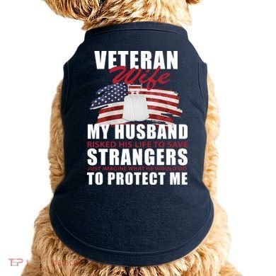 Veteran Wife Doggie Tank