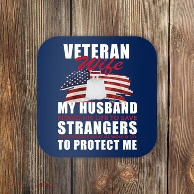 Veteran Wife Coaster