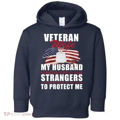 Veteran Wife Toddler Hoodie