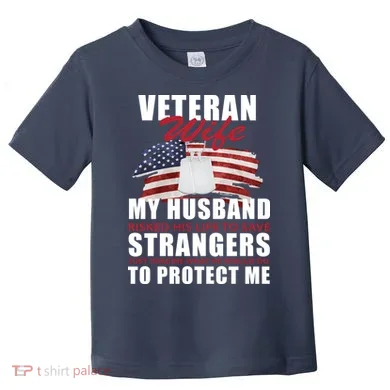 Veteran Wife Toddler T-Shirt