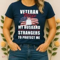 Veteran Wife Women's T-Shirt thumb 2