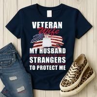 Veteran Wife Women's T-Shirt thumb 3