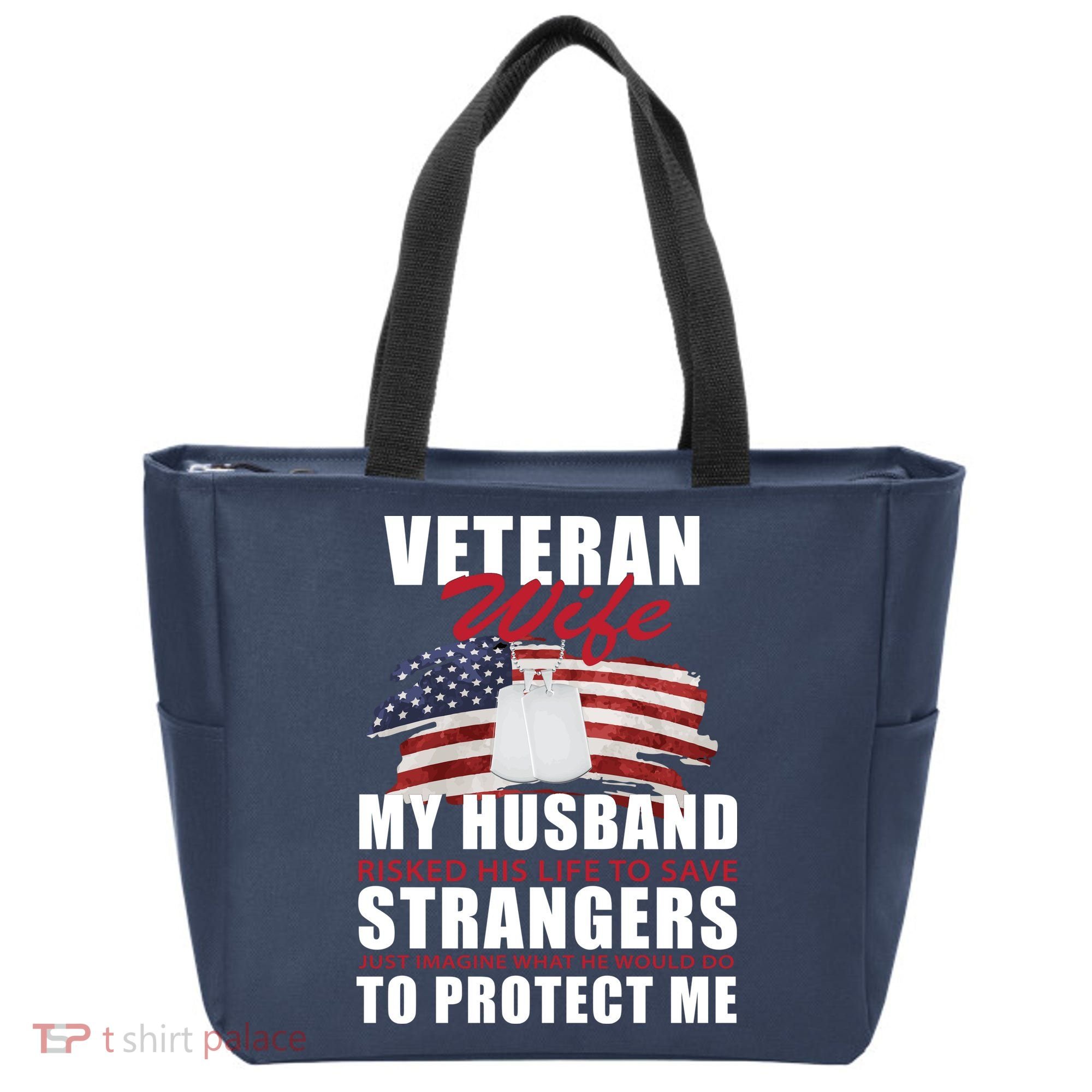 Veteran Wife Tote Bag