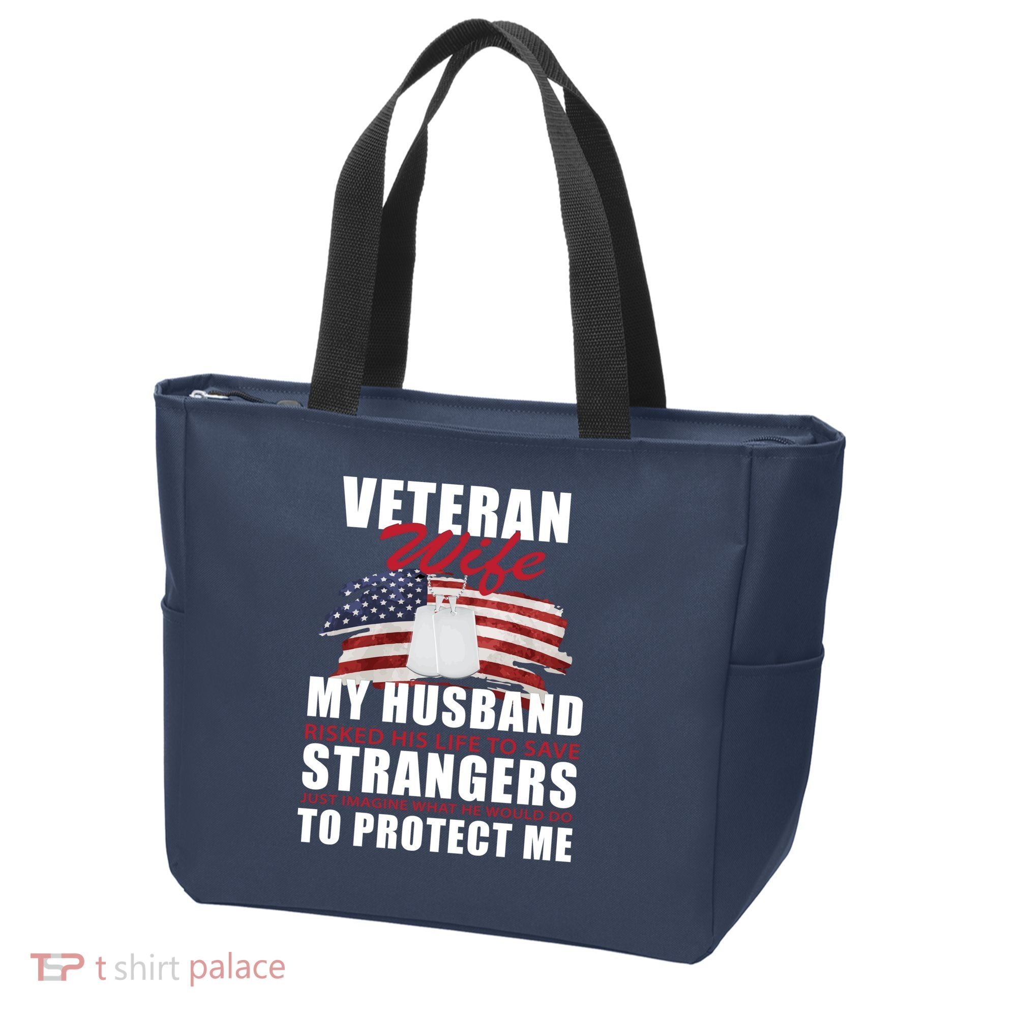 Veteran Wife Tote Bag