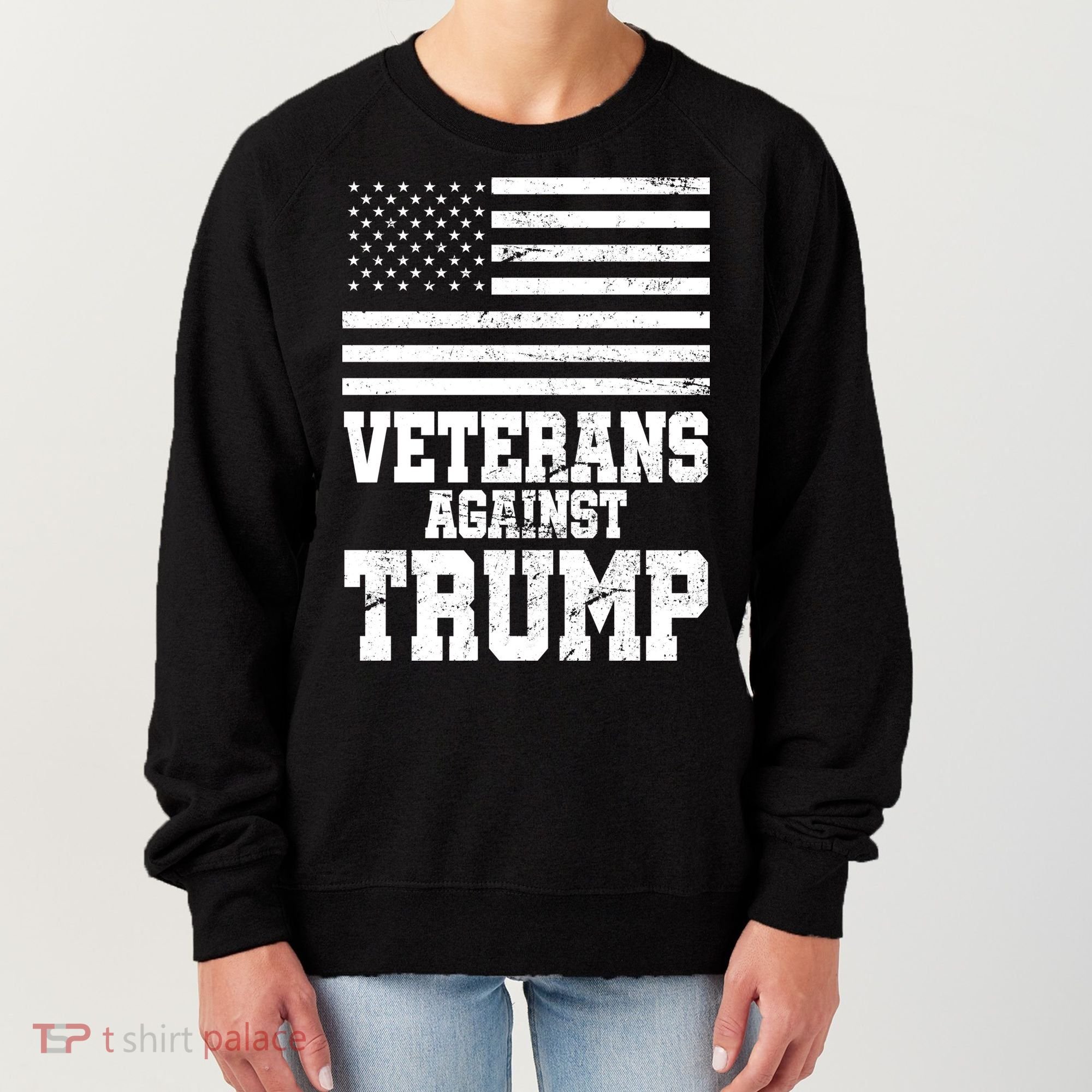 Veterans Against Trump Women's Sweatshirt
