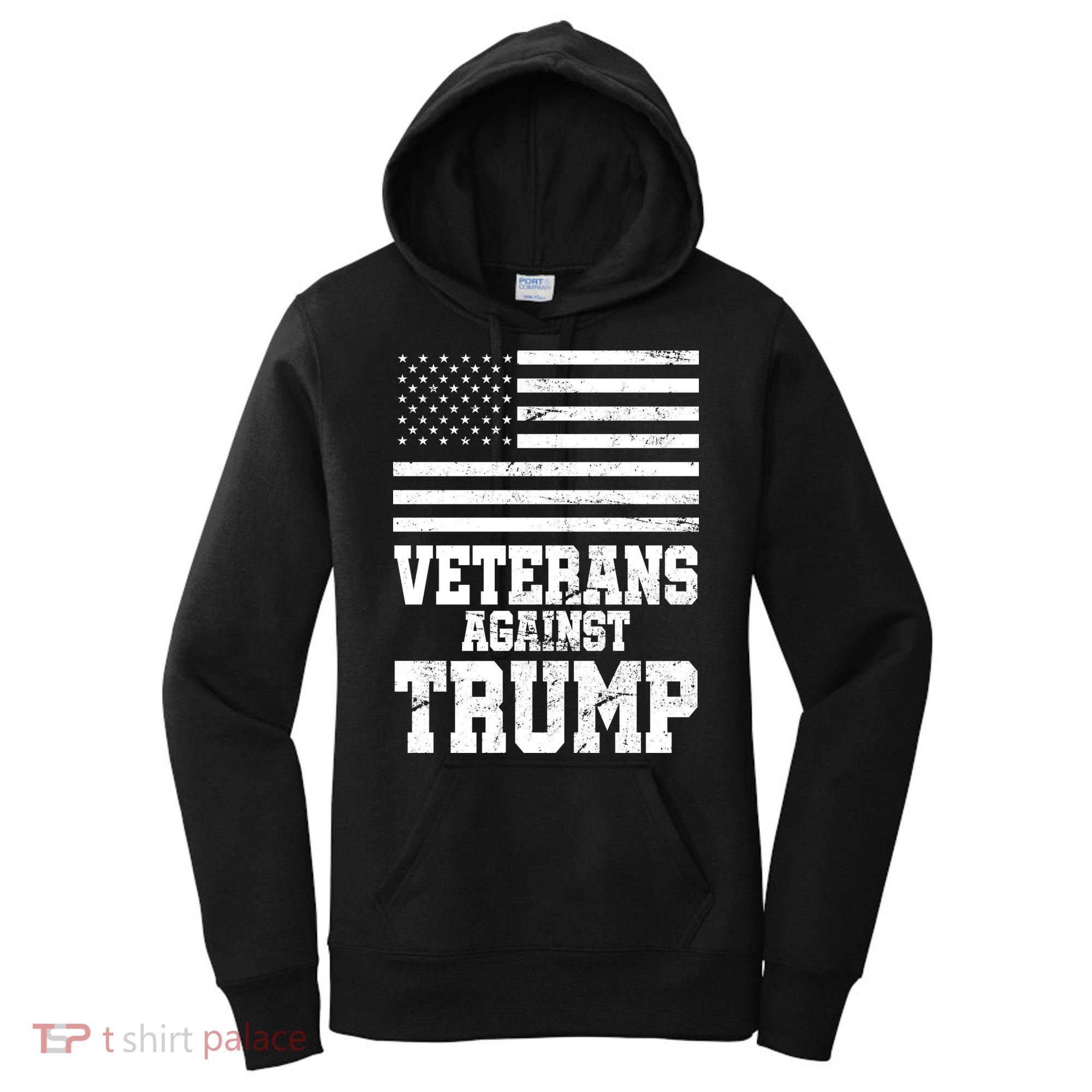 Veterans Against Trump Women's Hoodie