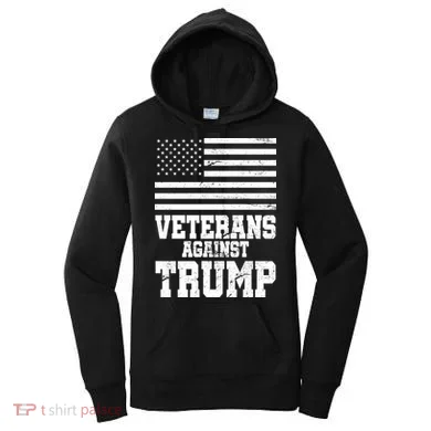 Veterans Against Trump Women's Hoodie