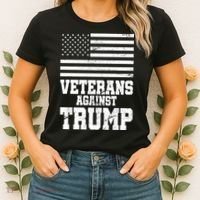 Veterans Against Trump Women's T-Shirt thumb 2