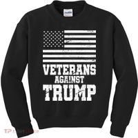 Veterans Against Trump Kids Sweatshirt thumb 0