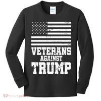Veterans Against Trump Kids Long Sleeve Shirt thumb 0