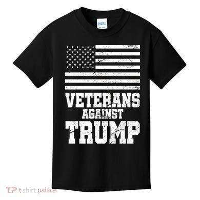 Veterans Against Trump Kids T-Shirt