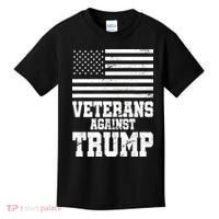 Veterans Against Trump Kids T-Shirt thumb 0