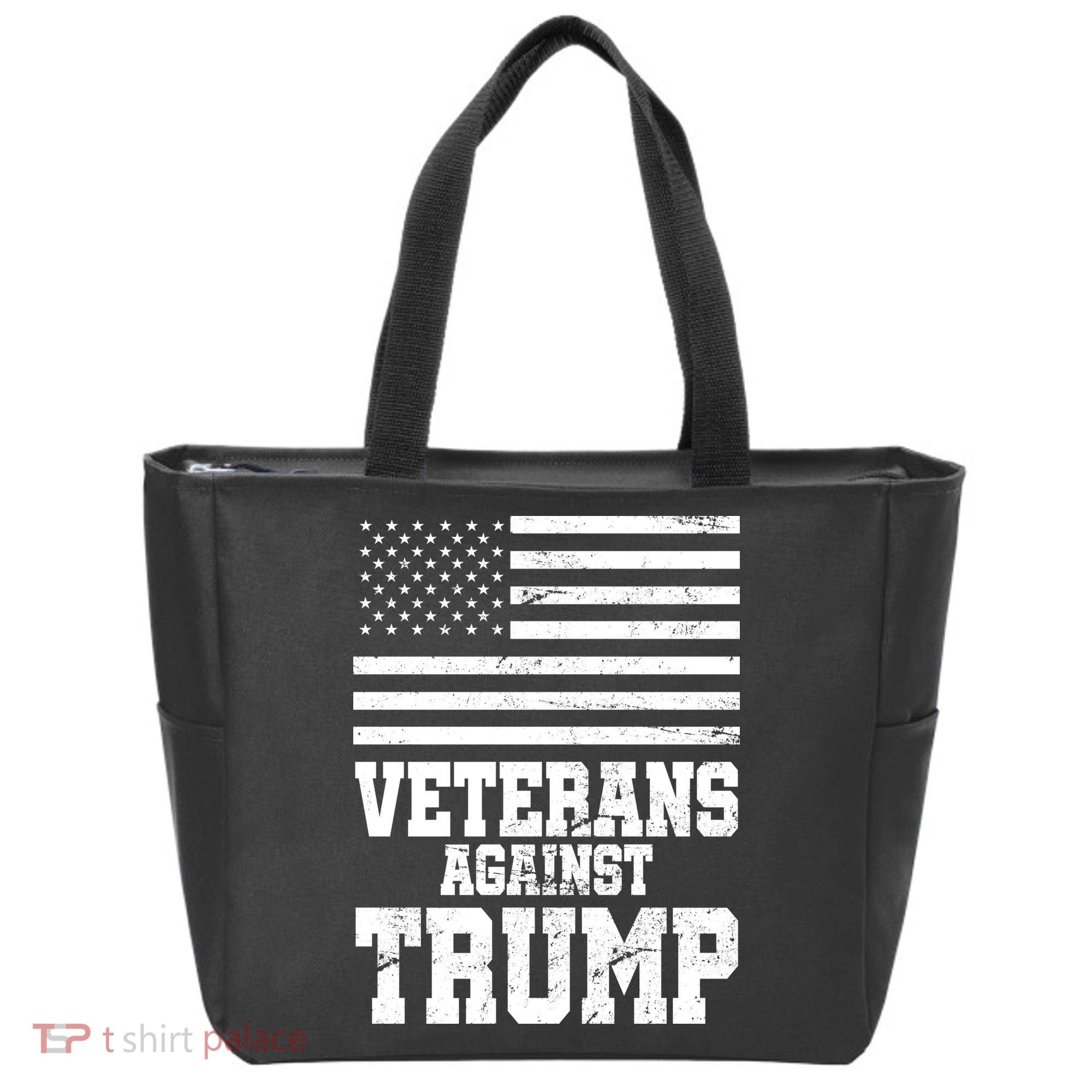 Veterans Against Trump Tote Bag