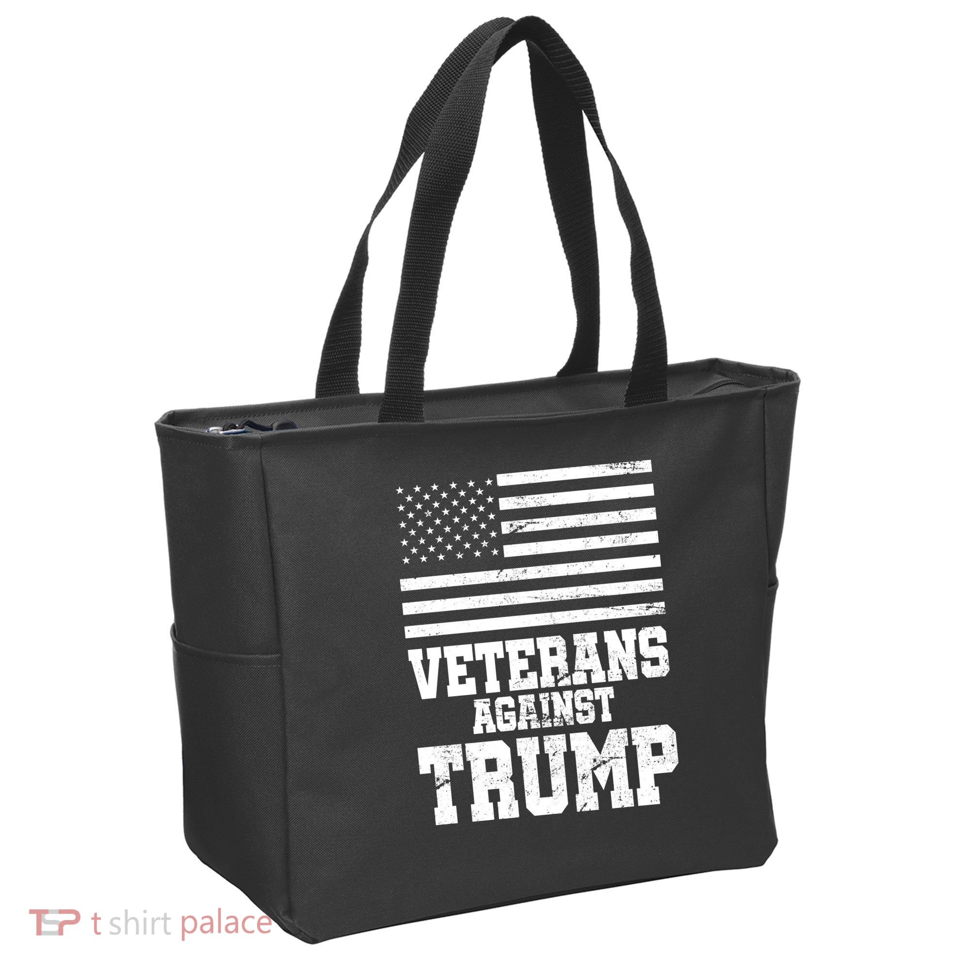 Veterans Against Trump Tote Bag