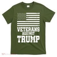 Veterans Against Trump T-Shirt thumb 0