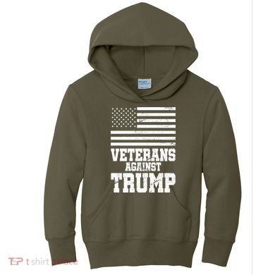 Veterans Against Trump Kids Hoodie