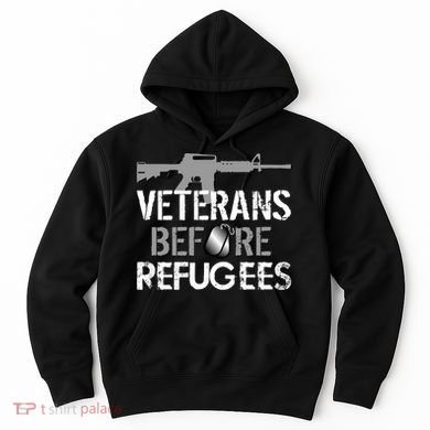 Veterans Before Refugees Hoodie