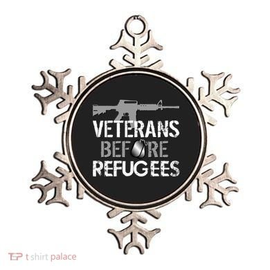 Veterans Before Refugees Ornament