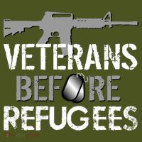 Veterans Before Refugees Kids Hoodie thumb 2