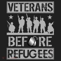 Veterans Before Refugees Veteran Women's Sweatshirt thumb 2