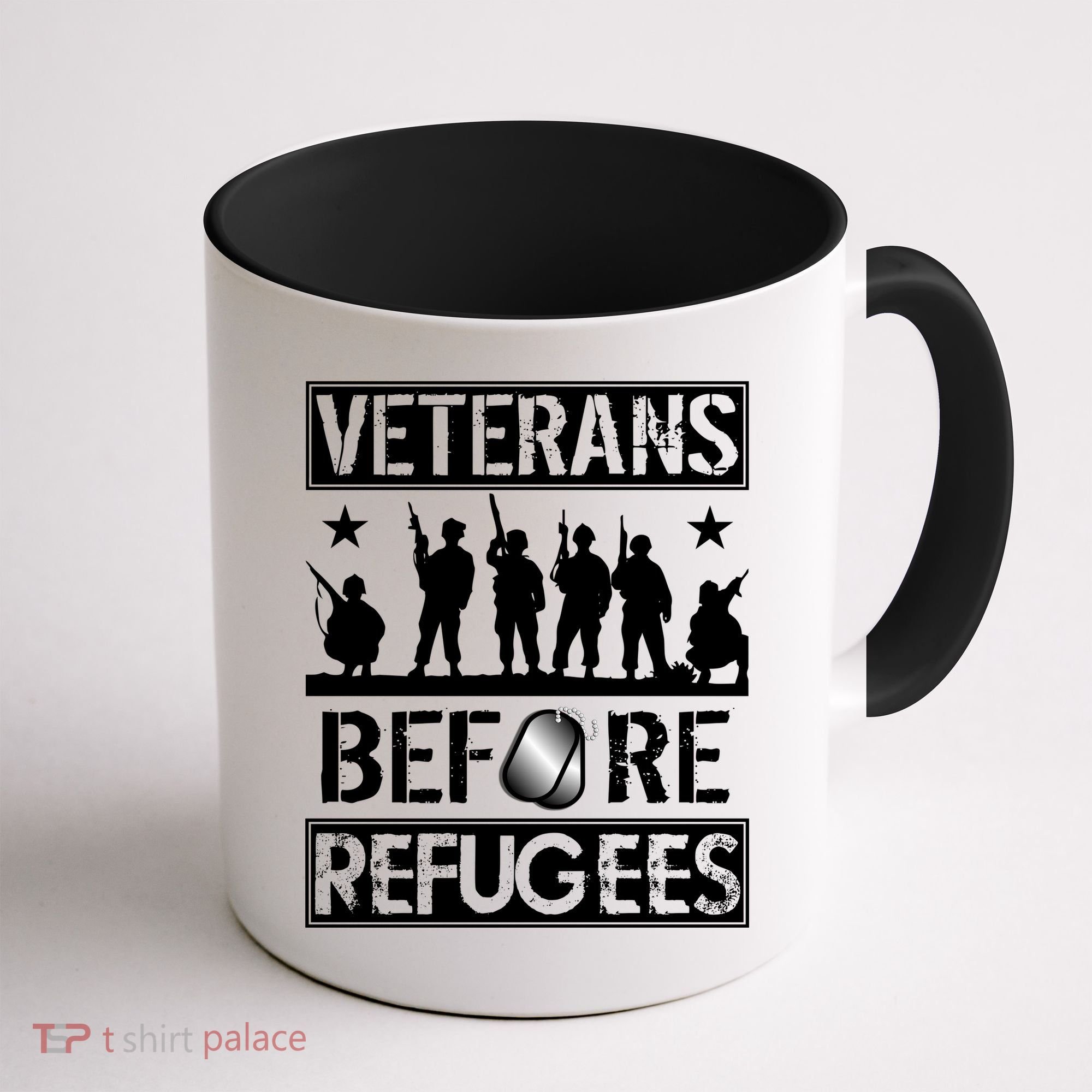Veterans Before Refugees Veteran Coffee Mug