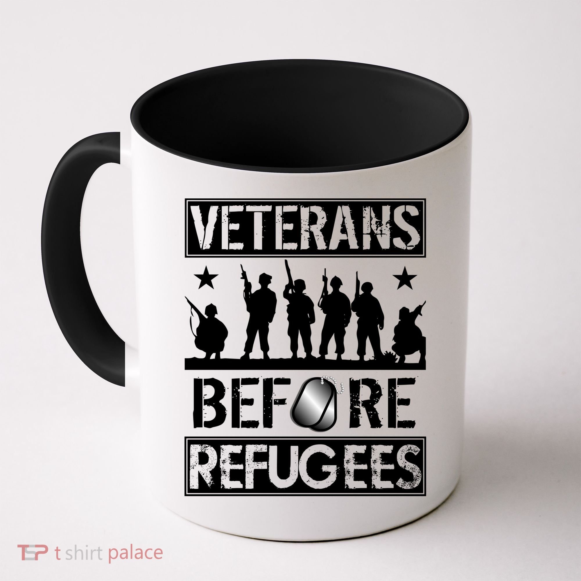 Veterans Before Refugees Veteran Coffee Mug