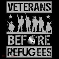 Veterans Before Refugees Veteran Visor thumb 3