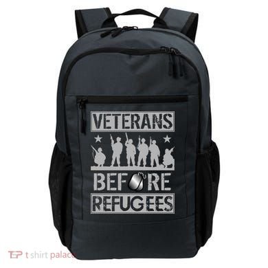 Veterans Before Refugees Veteran Backpack