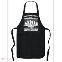 Veterans God Bless America And Those Who Defend It Apron thumb 0