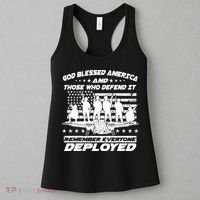 Veterans God Bless America And Those Who Defend It Women's Tank Top thumb 3