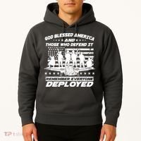 Veterans God Bless America And Those Who Defend It Hoodie thumb 2