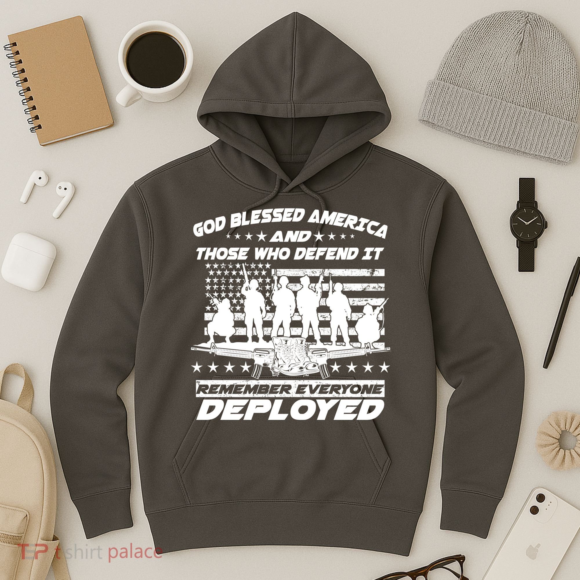 Veterans God Bless America And Those Who Defend It Hoodie
