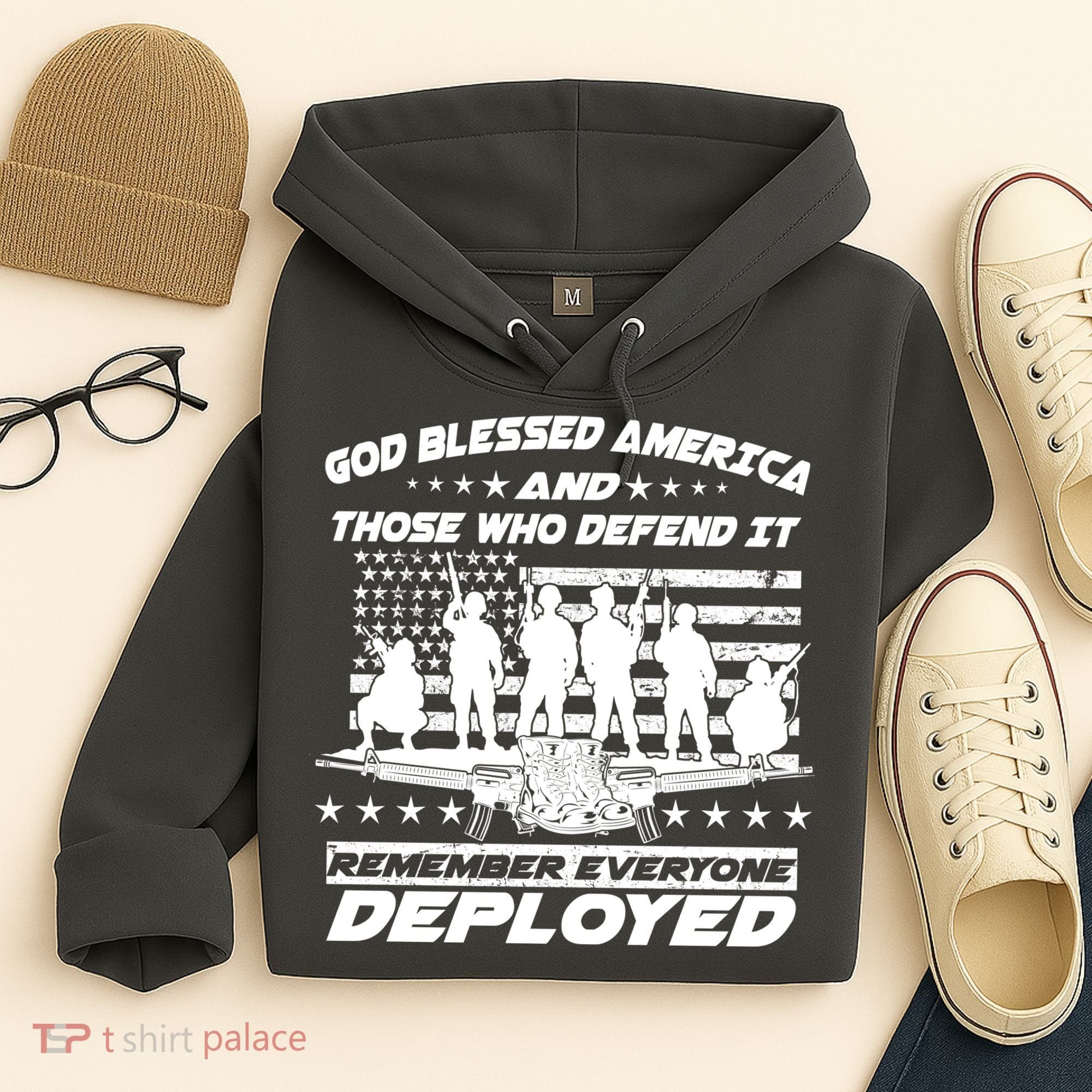 Veterans God Bless America And Those Who Defend It Hoodie
