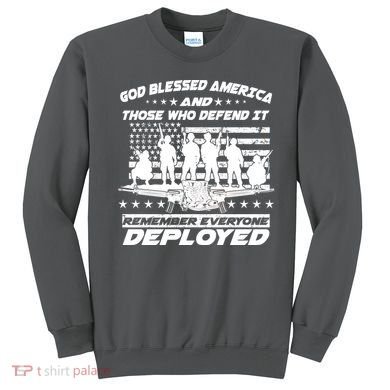 Veterans God Bless America And Those Who Defend It Sweatshirt