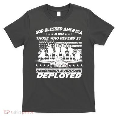 Veterans God Bless America And Those Who Defend It T-Shirt