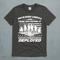 Veterans God Bless America And Those Who Defend It T-Shirt thumb 5