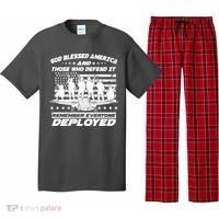 Veterans God Bless America And Those Who Defend It Pajama Set thumb 0
