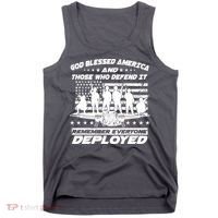 Veterans God Bless America And Those Who Defend It Tank Top thumb 0